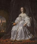 Johannes Lingelbach, Princess Mary Stuart (1631-60). Widow of William II, prince of Orange